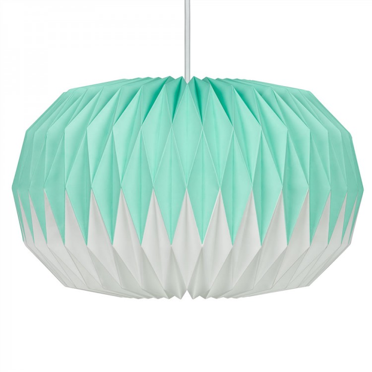 Wild Wood Mint Green Paper Lamp Shade Wwl023 Wild Wood Mint Green Paper Lamp Shade